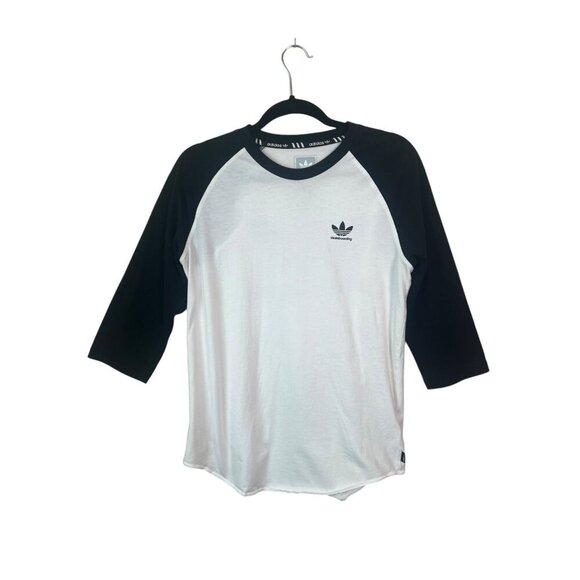 adidas Other - ADIDAS BASEBALL LONG SLEEVE T-SHIRT ADIDAS SKATEBOARD LOGO BR4937
